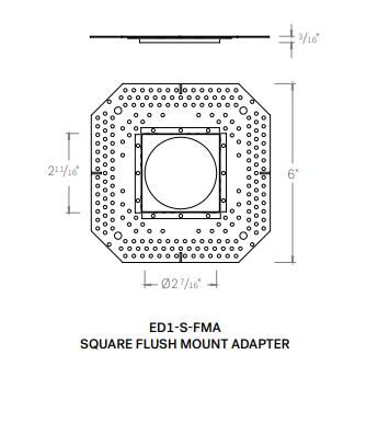 CSL 1" Eco-Downlight Trim Accessories