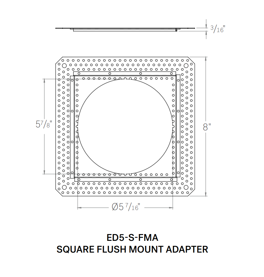 CSL 5" Eco-Downlight Trim Accessories