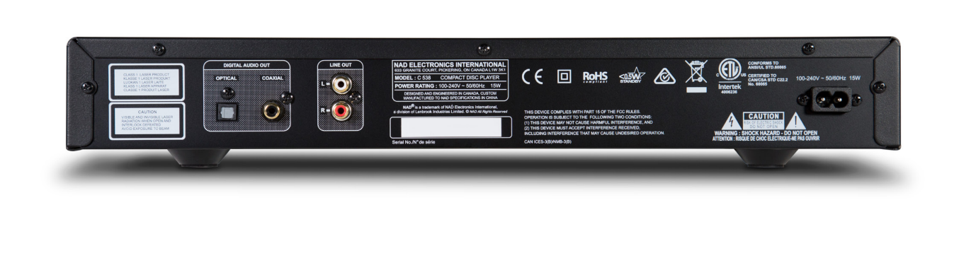NAD C 538 Compact Disc Player