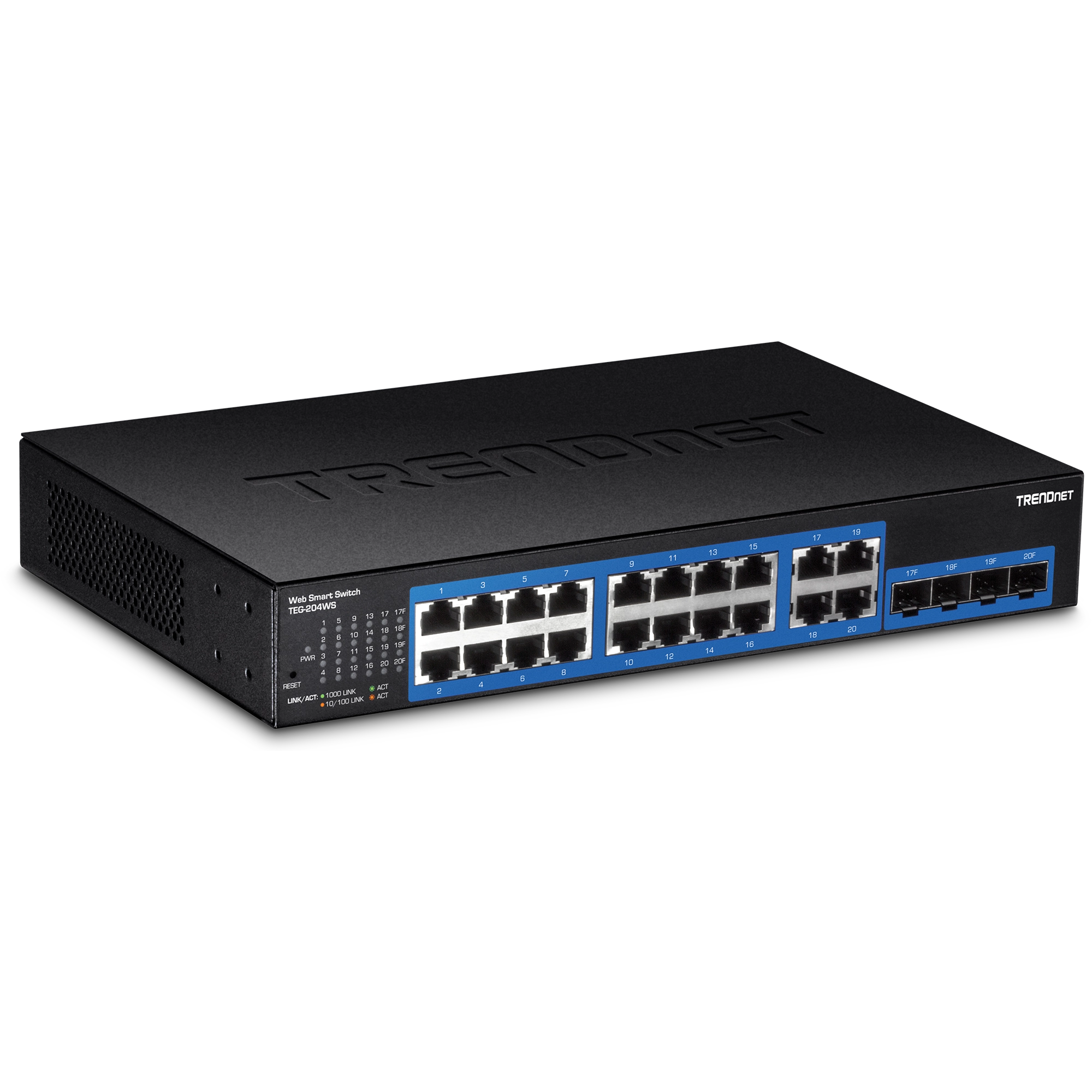TRENDnet TEG-204WS 20-Port Gigabit Web Smart Switch