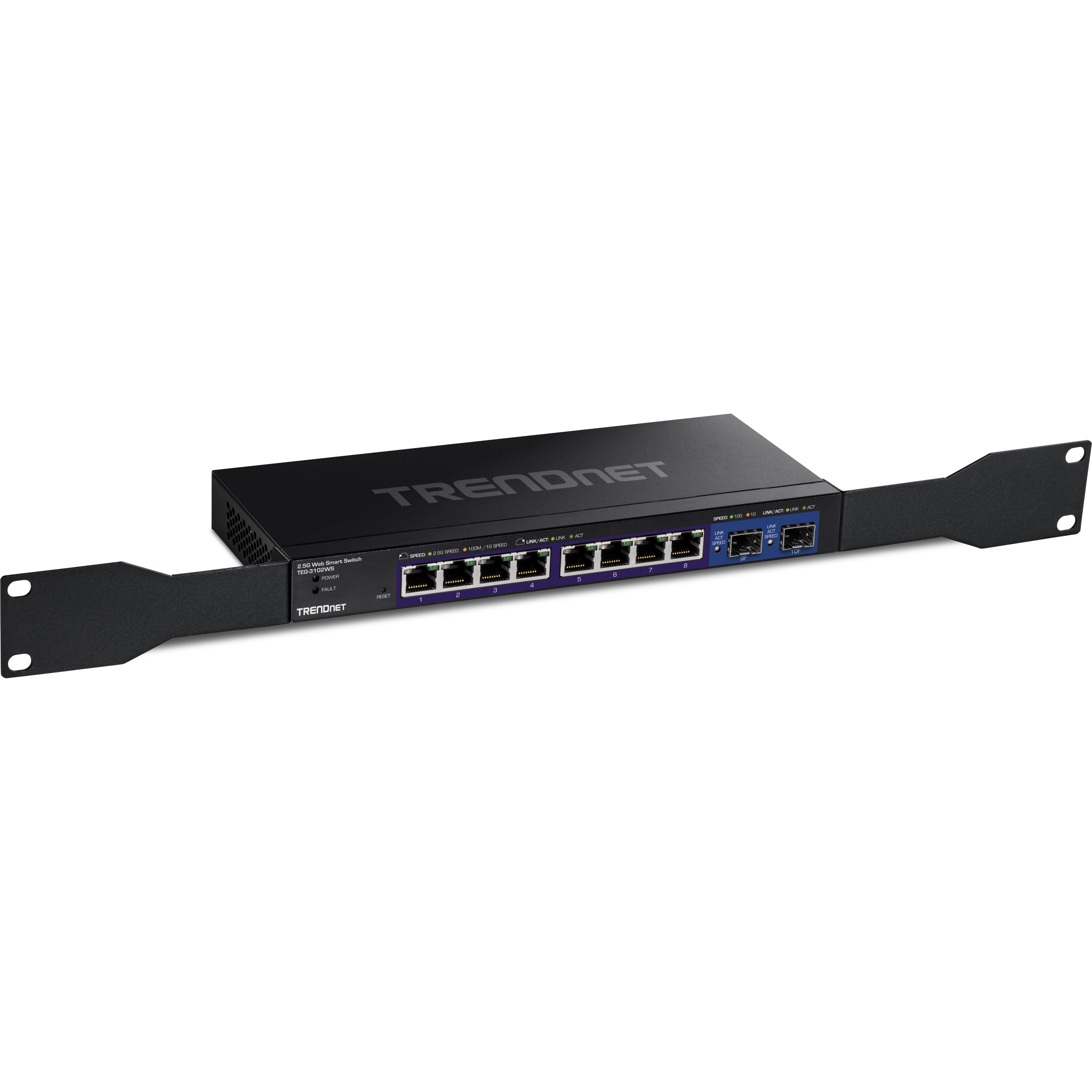 TRENDnet TEG-3102WS 10-Port 2.5G Web Smart Switch