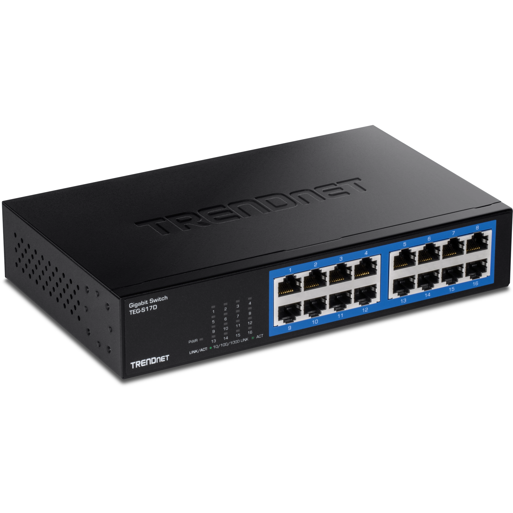 TRENDnet TEG-S17D 16-Port Gigabit Desktop Switch