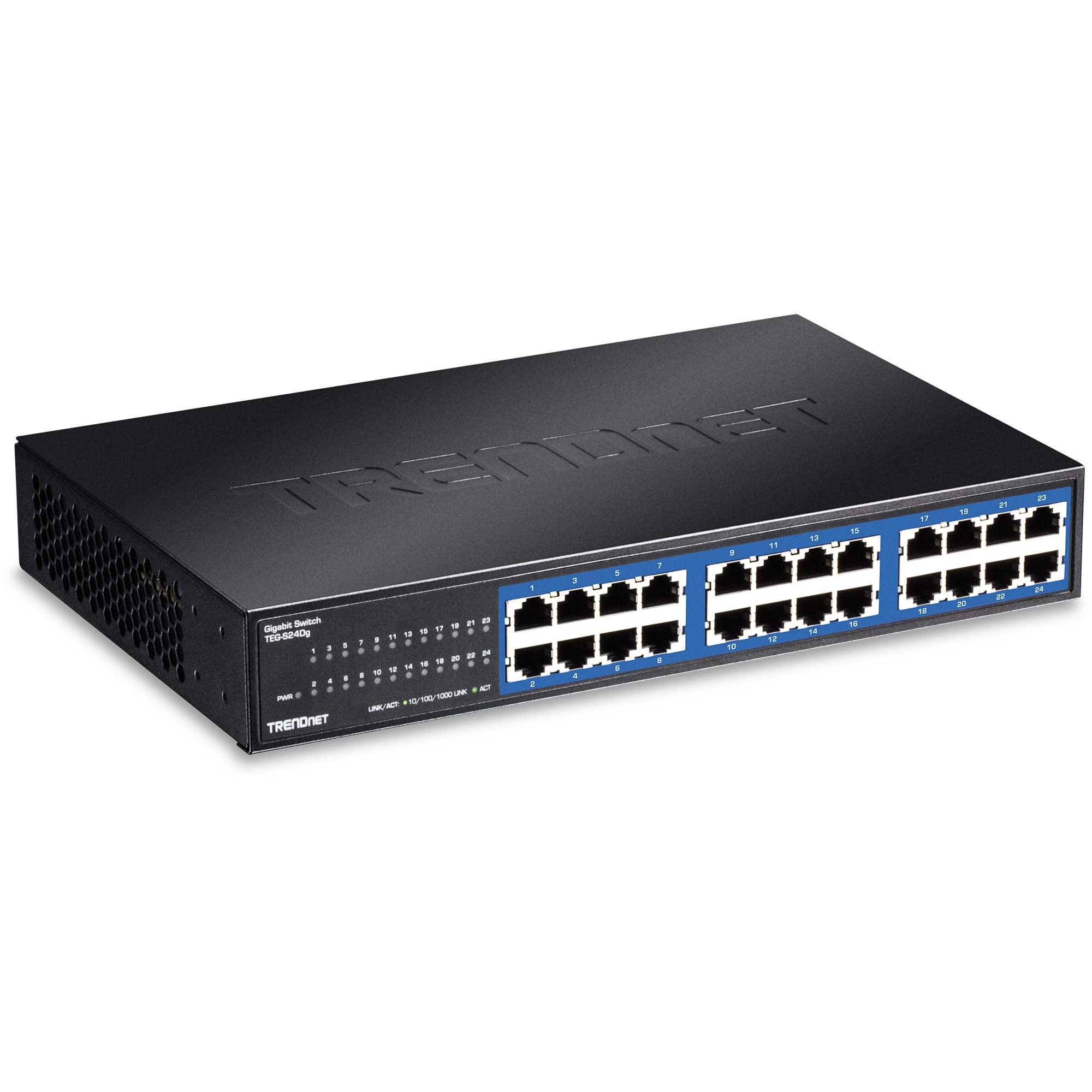 TRENDnet TEG-S24Dg 24-Port Gigabit GREENnet Desktop Switch