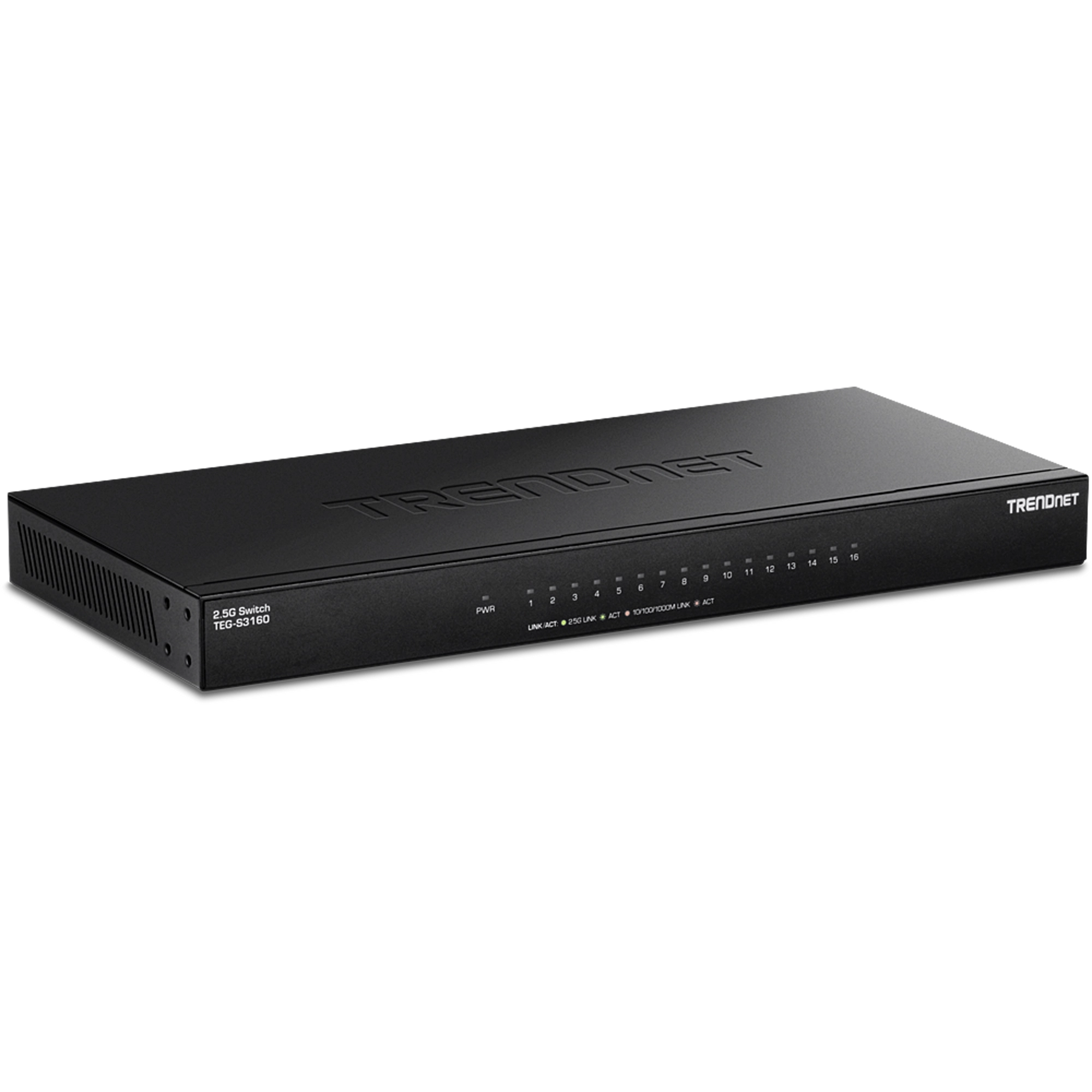 TRENDnet TEG-S3160 16-Port Unmanaged 2.5G Desktop Switch