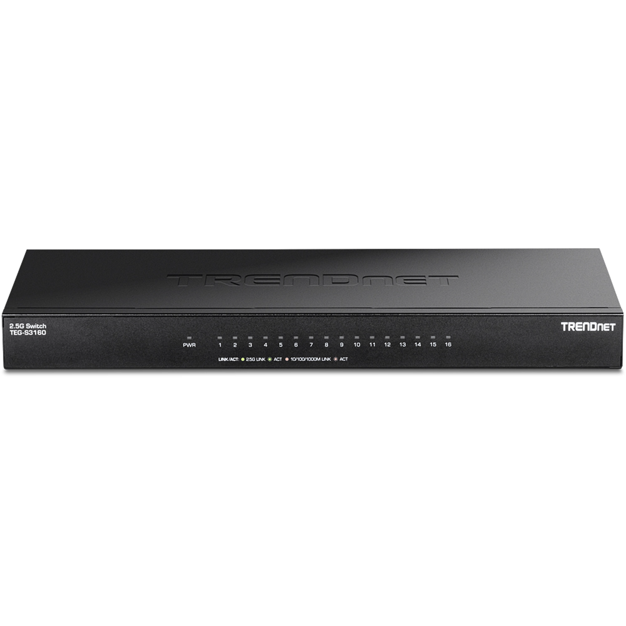 TRENDnet TEG-S3160 16-Port Unmanaged 2.5G Desktop Switch
