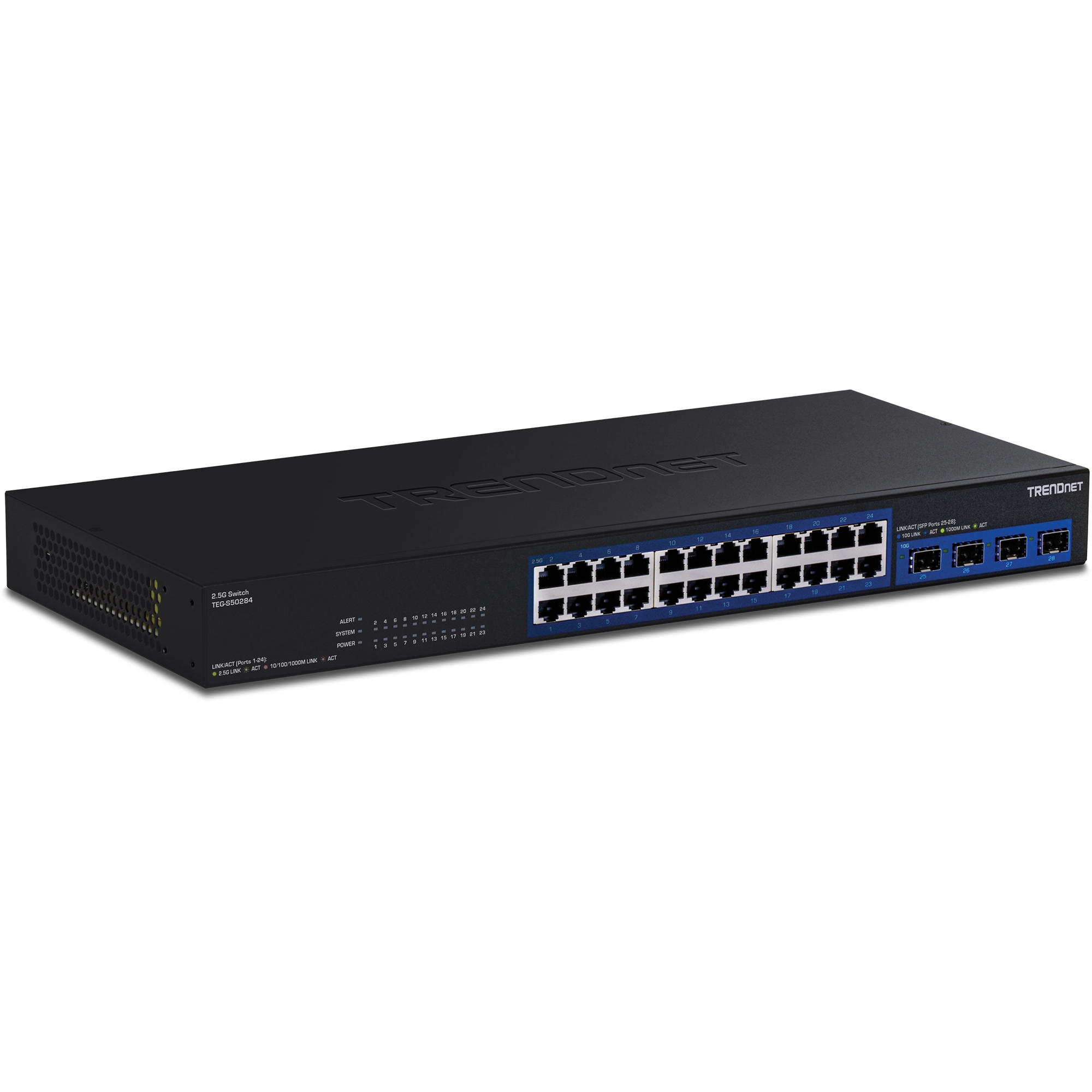 TRENDnet TEG-S50284 28-Port 2.5G Switch with 10G SFP+ Ports