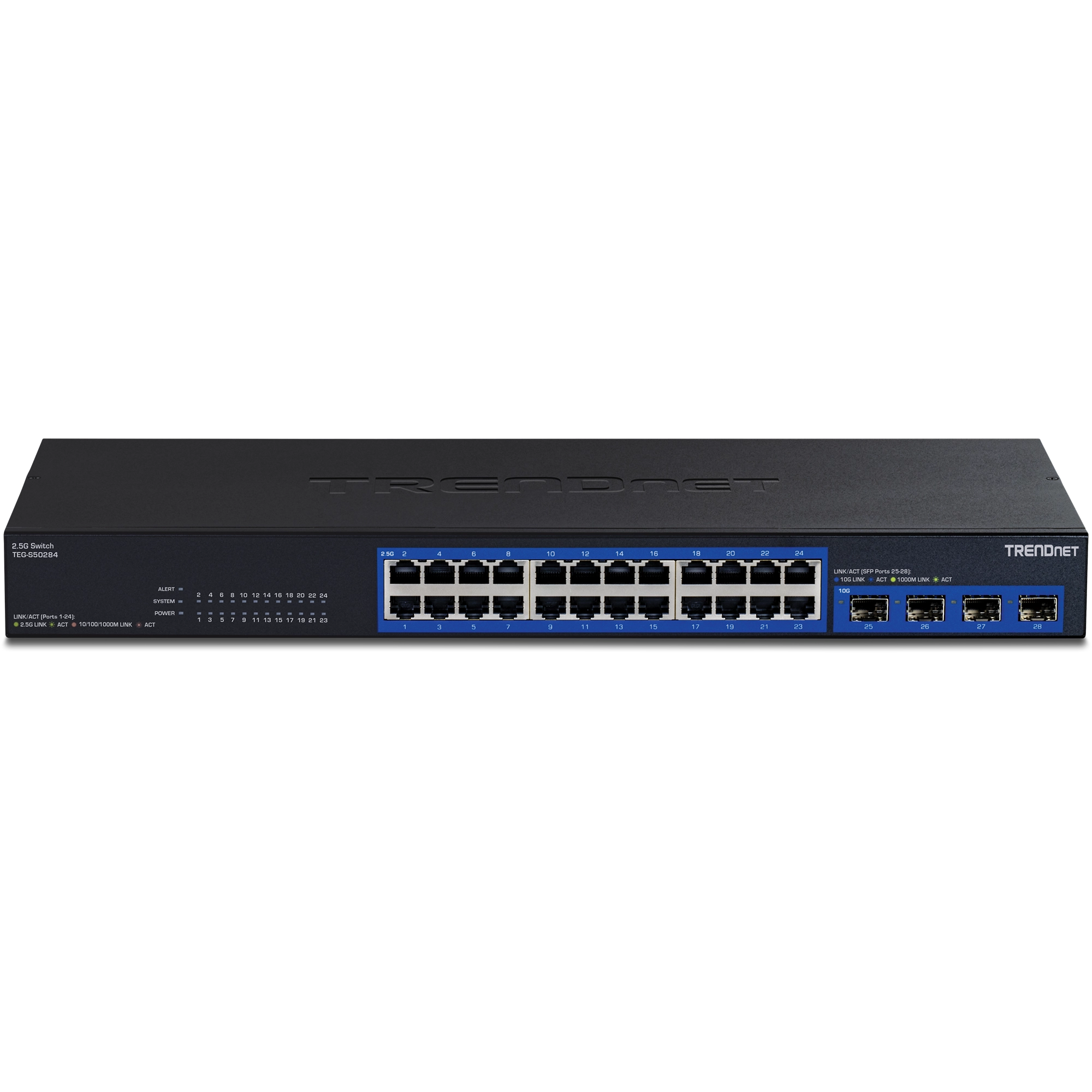 TRENDnet TEG-S50284 28-Port 2.5G Switch with 10G SFP+ Ports