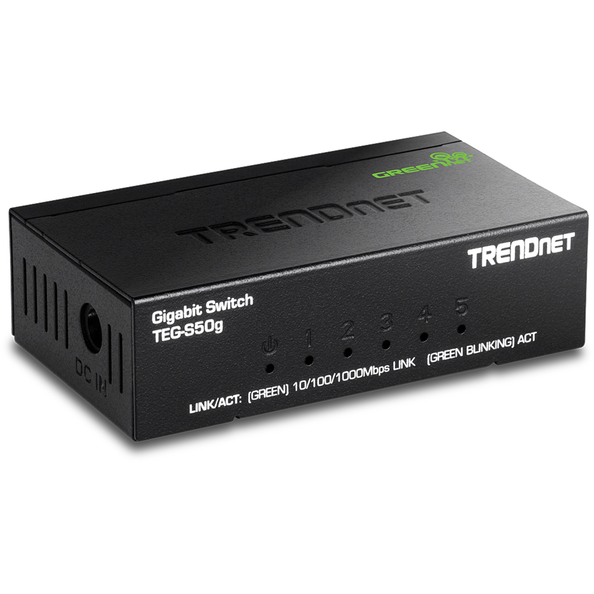TRENDnet TEG-S50g 5-Port Gigabit GREENnet Mini Switch