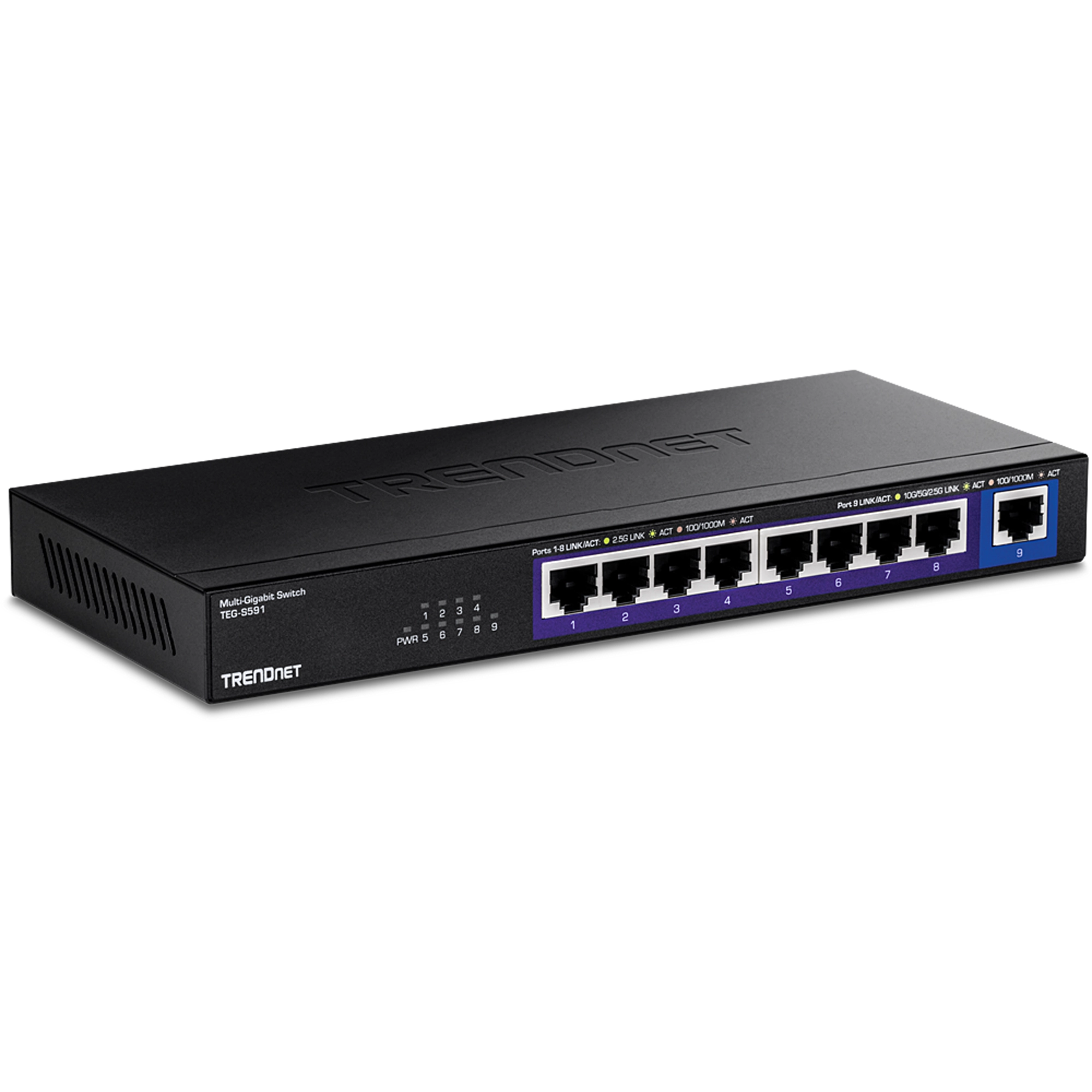TRENDnet TEG-S591 9-Port Multi-Gig Switch