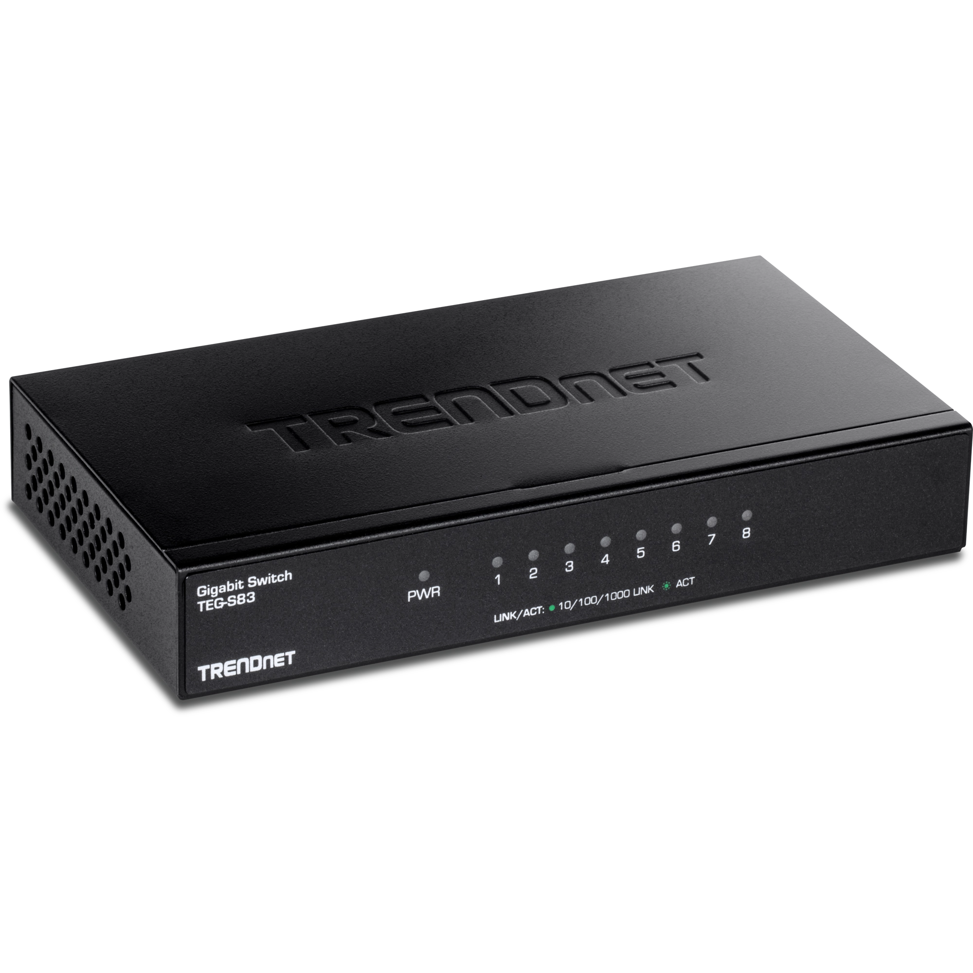 TRENDnet TEG-S83 8-Port Gigabit Desktop Switch