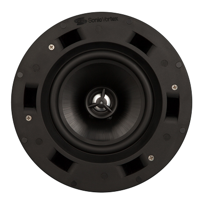 Beale Street Audio TIC651 25/70/100 volt In Ceiling 6.5 inch 2-way Fluted IMPP, 1 inch ALU Dome