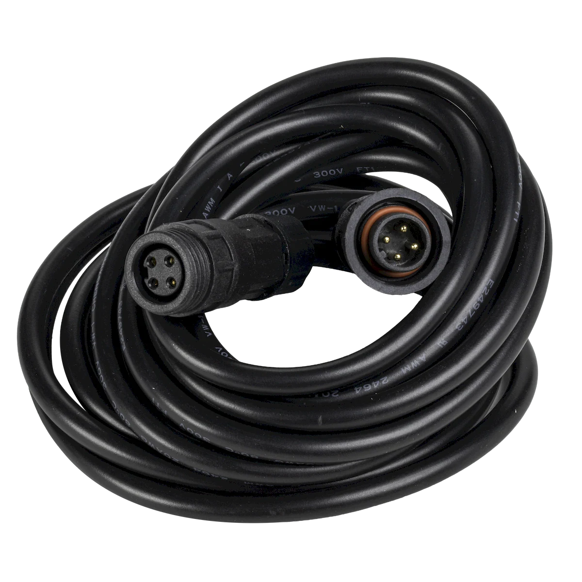 Proluxe PLX-TL68-RGB-JUMP-10 4-WIRE JUMPER, 10' LENGTH W/ IP68 CONNECTORS FOR RGB TAPE,REQUIRES TL-4FCON68, SOLD SEP.
