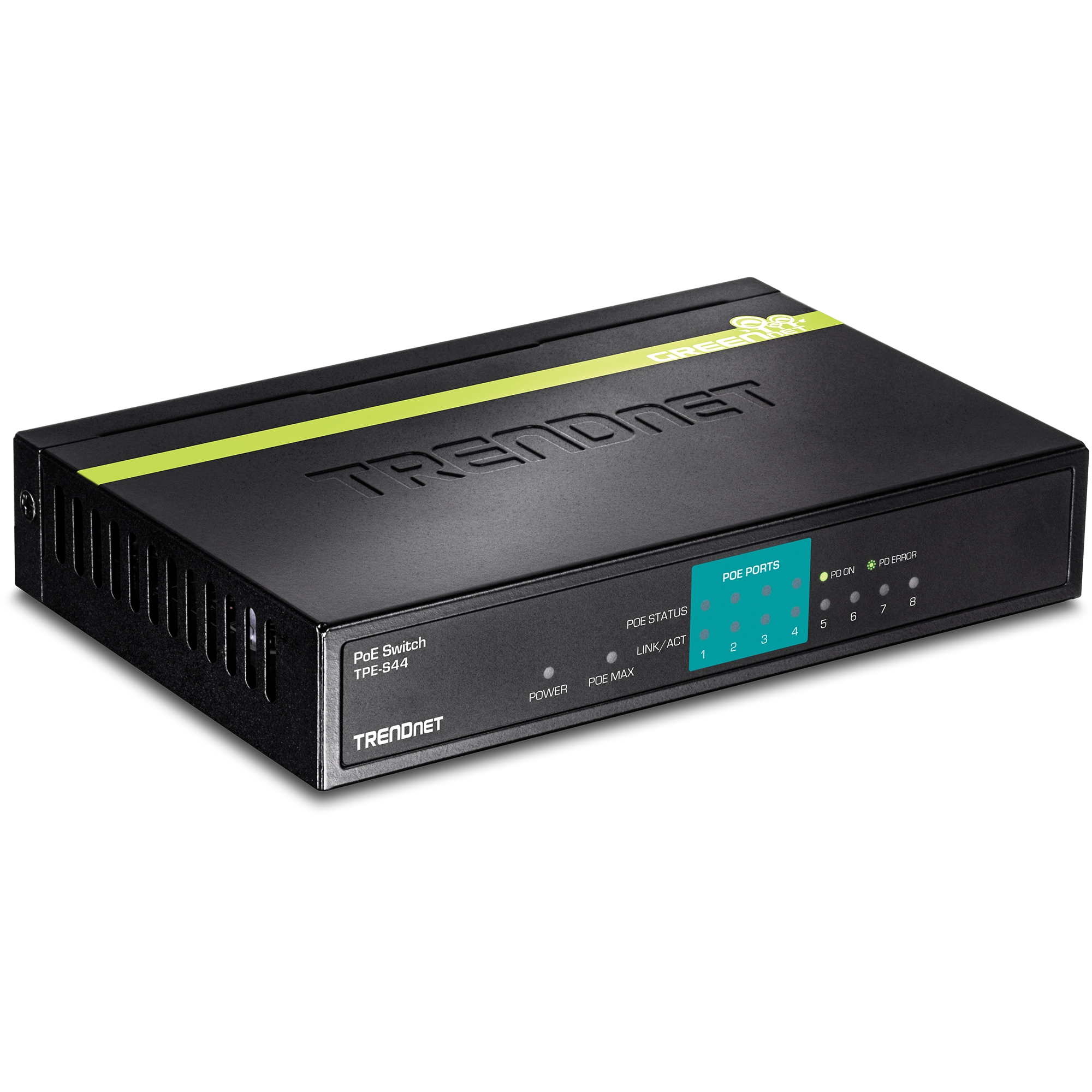 TRENDnet TPE-S44 8-Port 10/100Mbps PoE Switch