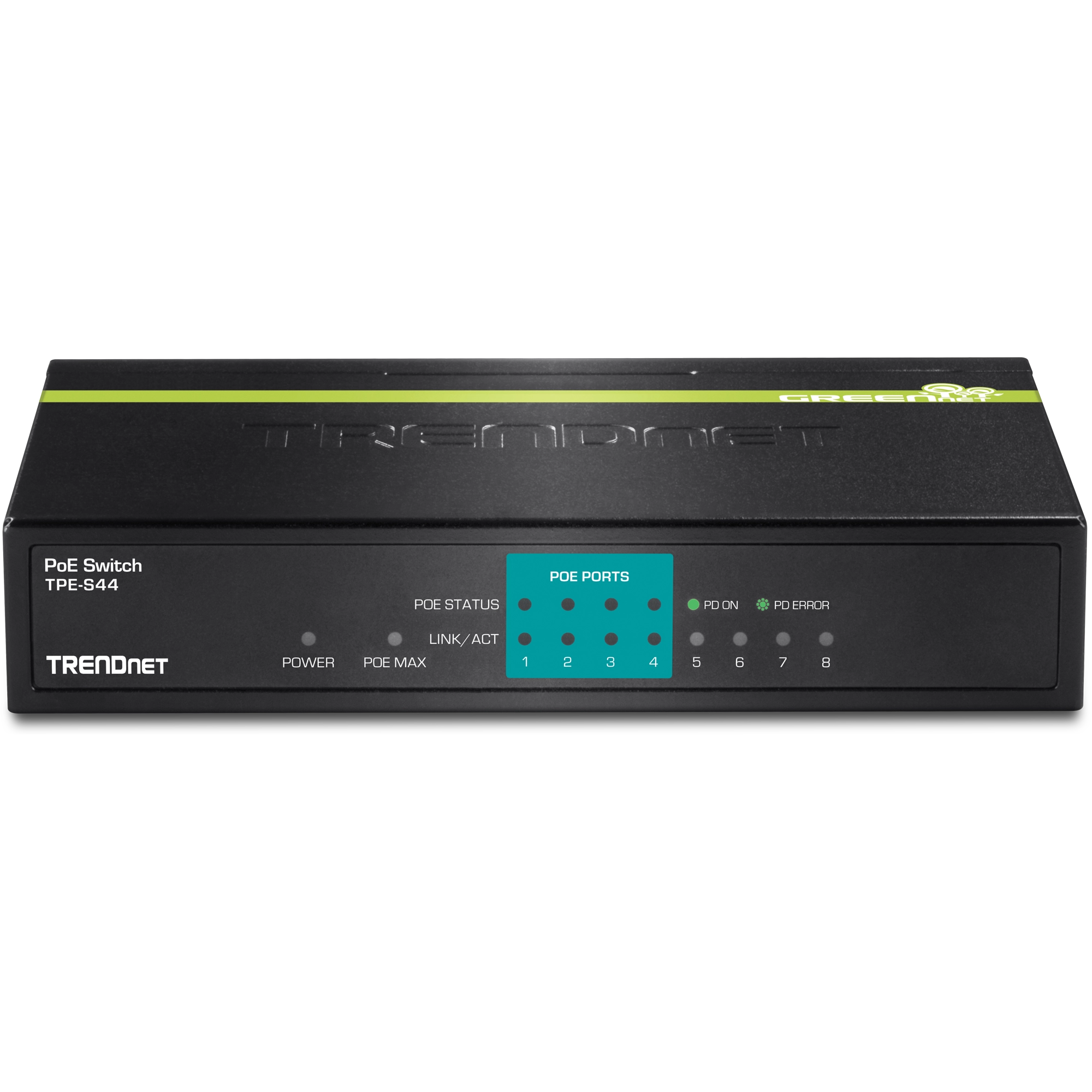 TRENDnet TPE-S44 8-Port 10/100Mbps PoE Switch