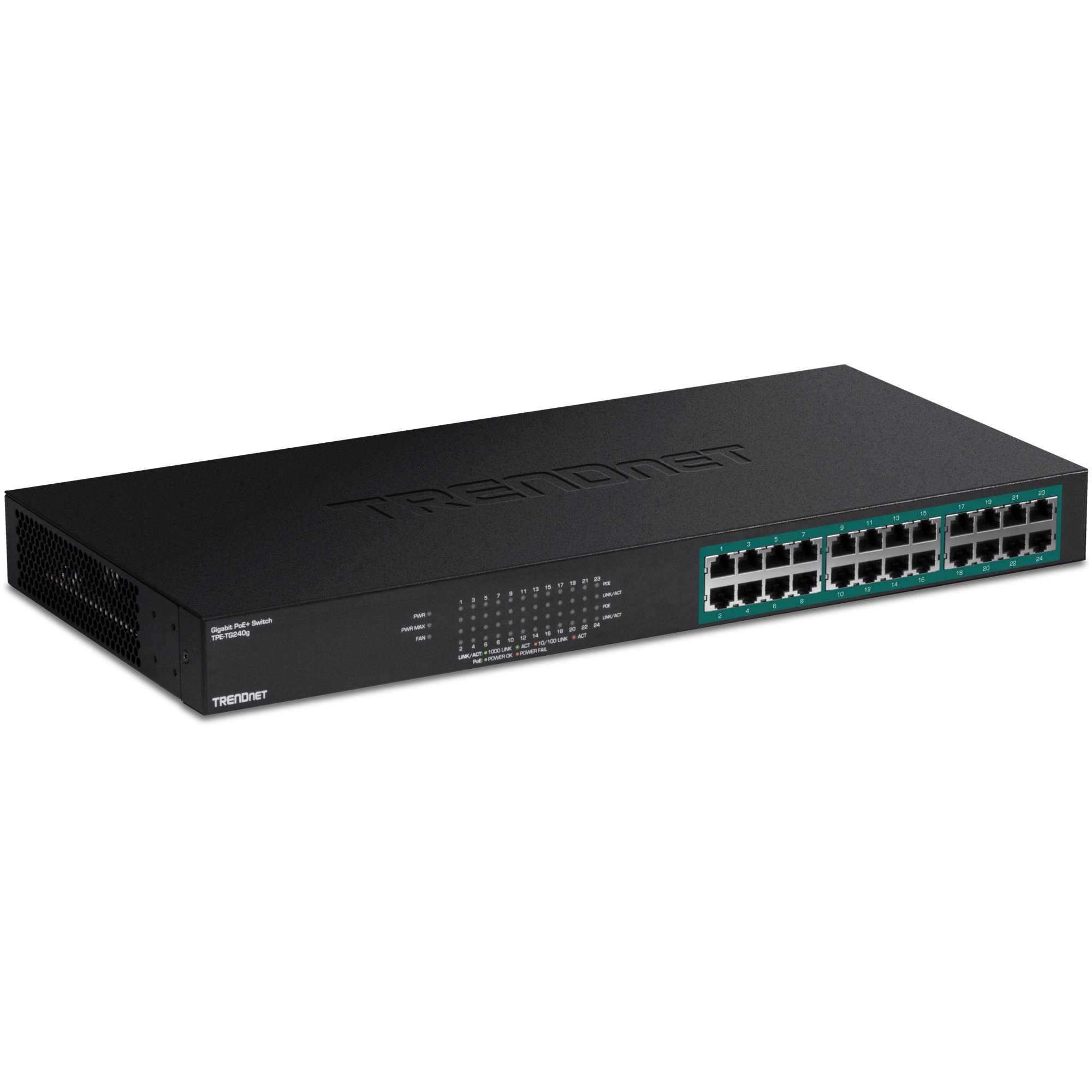 TRENDnet TPE-TG240g 24-Port Gigabit PoE+ Switch
