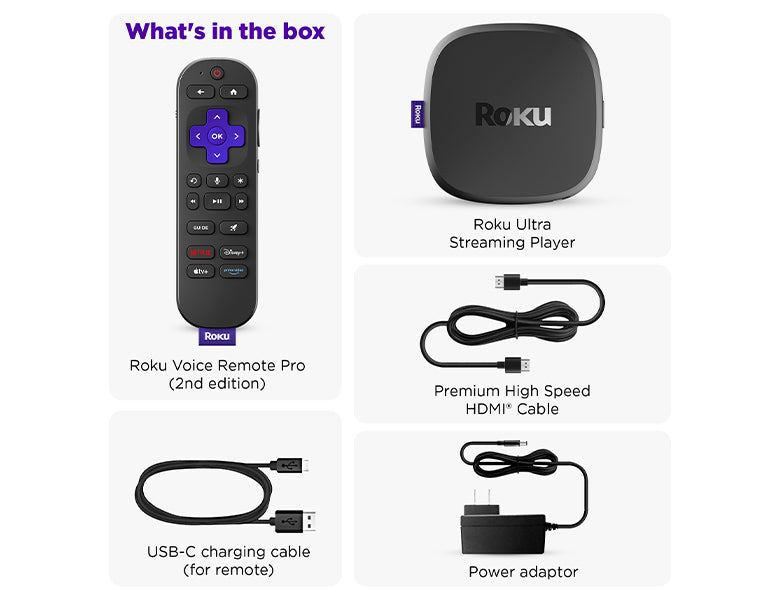 Roku 4850R Ultra 2024 4K Streaming