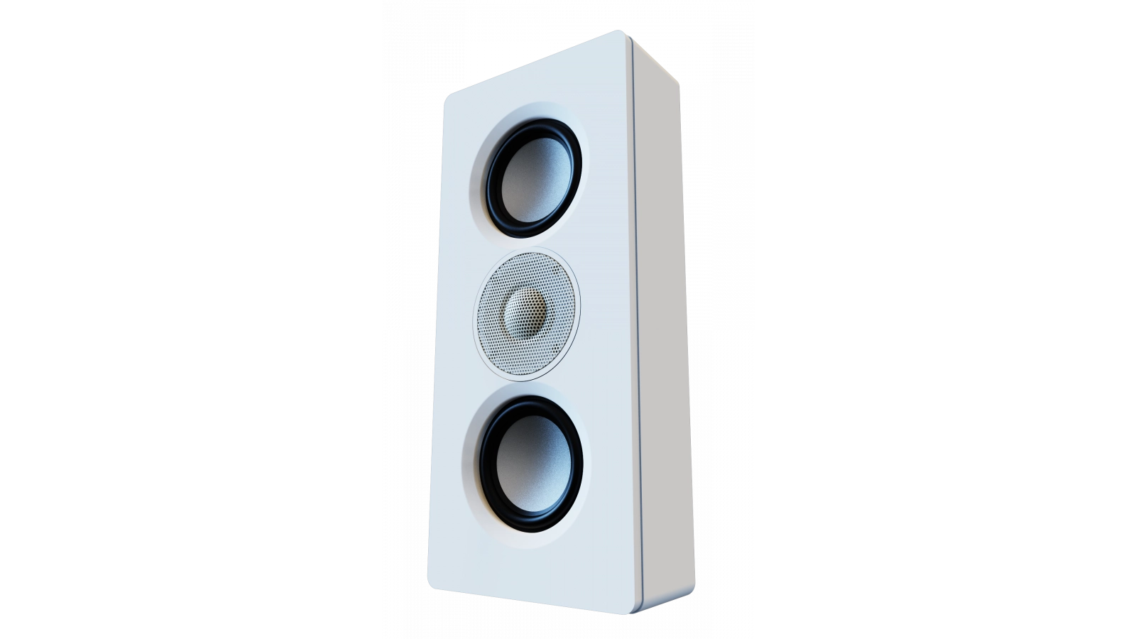 Elac Muro 4" On-Wall Sealed Cabinet Speaker - White, Each