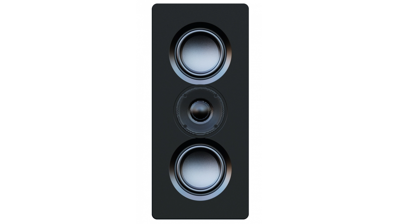 Elac Muro 4" On-Wall Sealed Cabinet Speaker - Black, Each