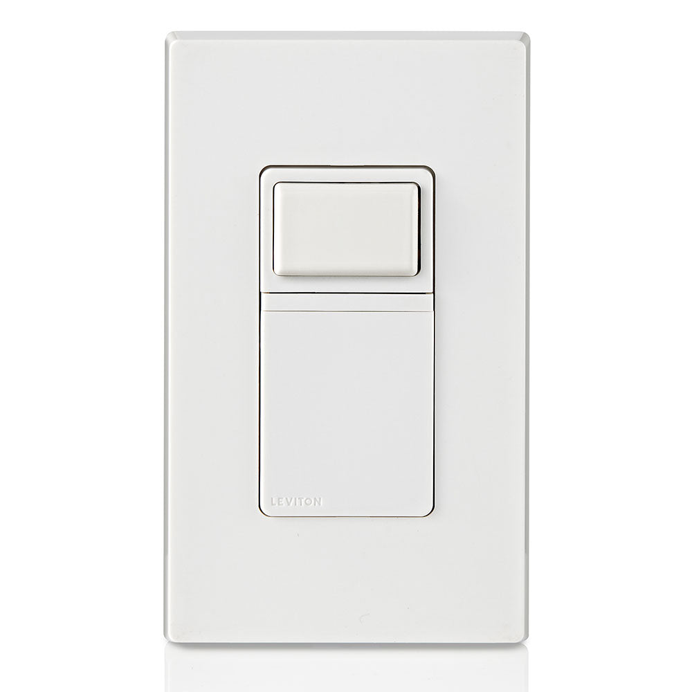 Leviton VBPS1-11W Decora Evolve Multiway Primary Switch Base, 15A 120VAC, Residential - White