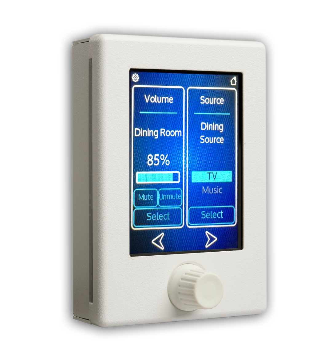 LEA CS TOUCH-WHT Connect Series Touch PoE-Powered Wall Controller - White