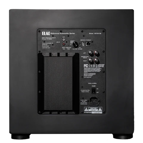 Elac 12" Varro Reference Powered Subwoofer - Satin Black, Each