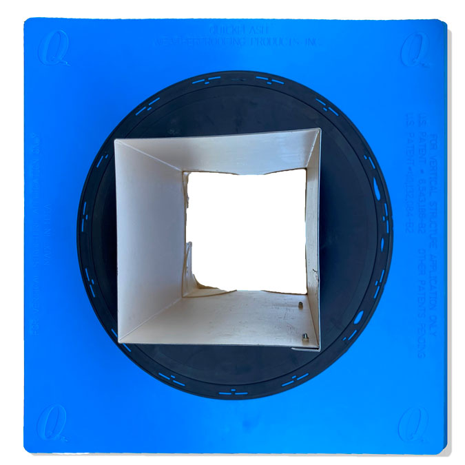 QuickFlash Wall Drain/Scupper Flashing Panel