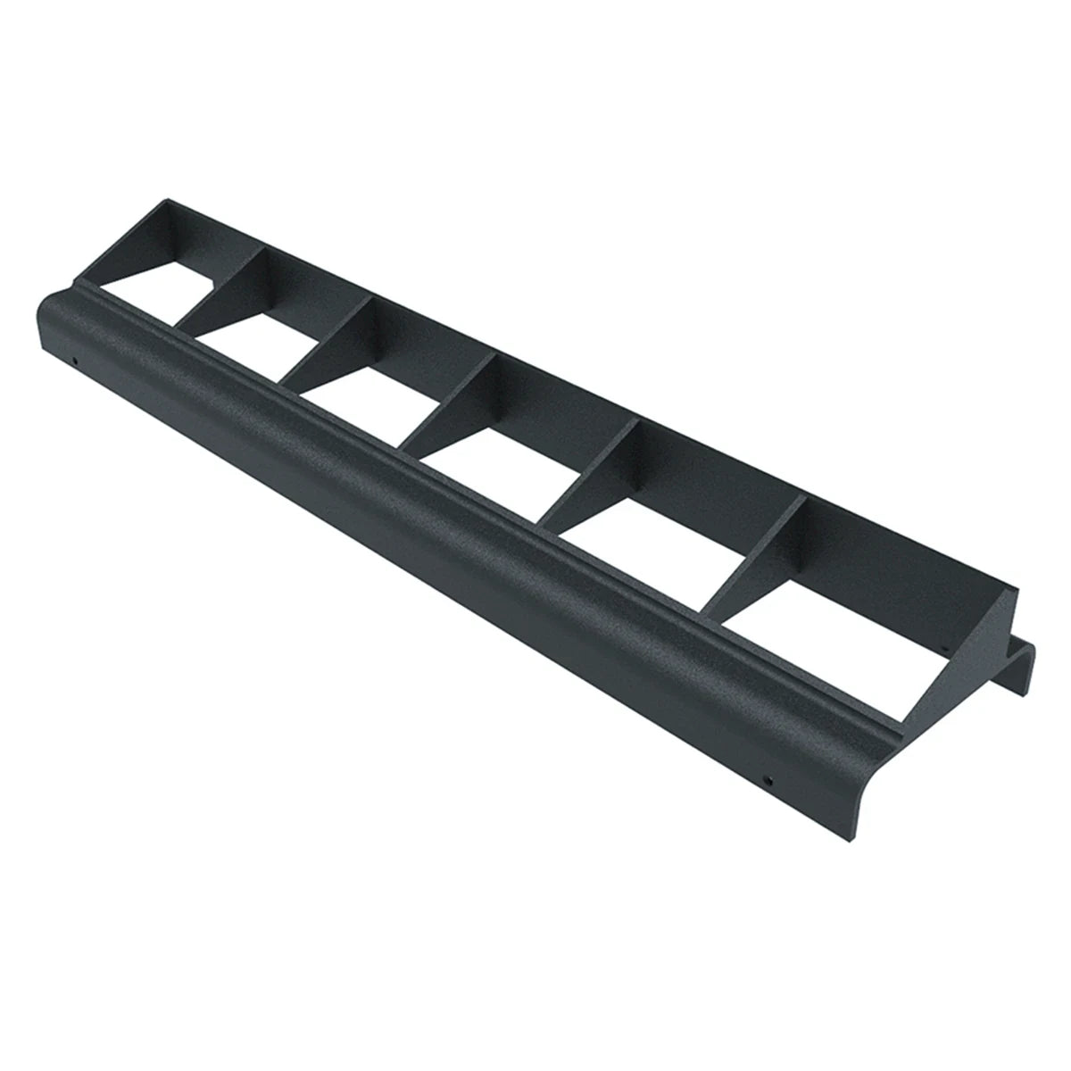 Proluxe PLX-WGL-RGBW-AVSR-1-BK SENIK GRAZE LIT RGBW ASYMMETRIC ANTI-GLARE LOUVER, BLACK - 12"