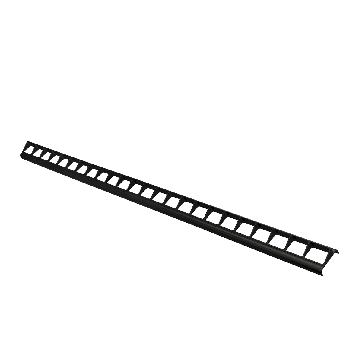 Proluxe PLX-WGL-RGBW-AVSR-4-BK SENIK GRAZE LĪTE ASSYMETRIC ANTI-GLARE LOUVER FOR RGBW, 24 HOLES, BLACK - 48"