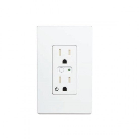 GoControl WO15EMZ5-1 500 Series Z-Wave White Outlet Energy Monitoring