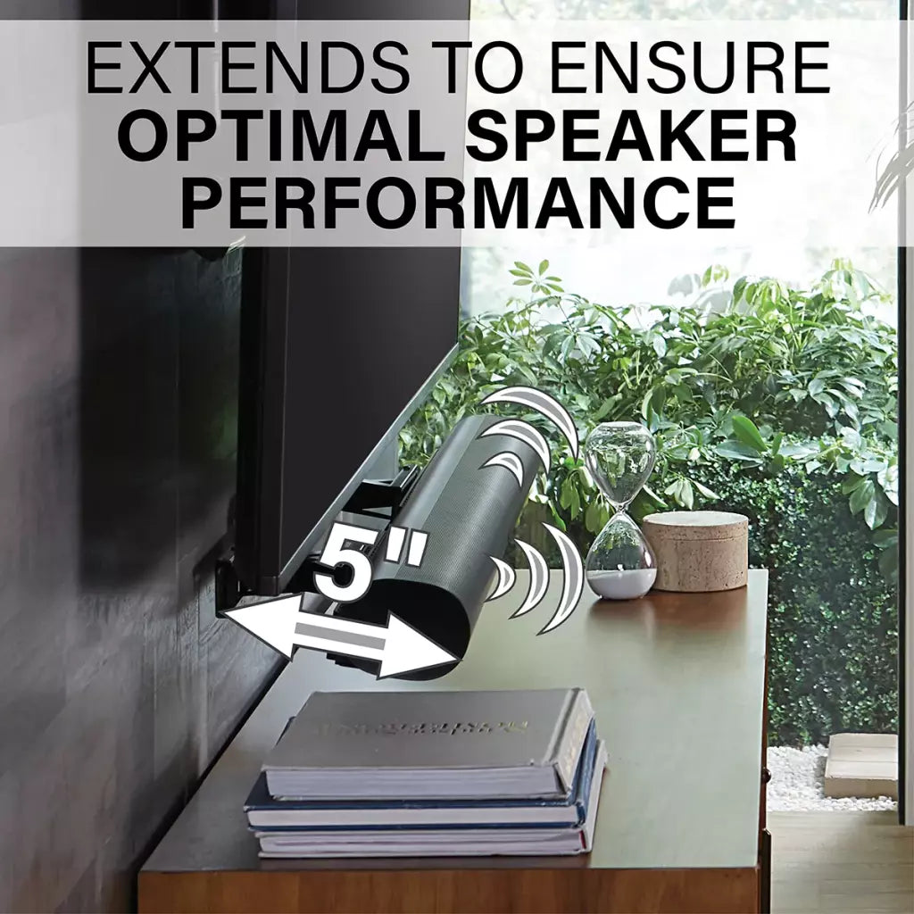 Sanus WSSATM1-B2 Extendable Soundbar TV Mount for Sonos Arc & Arc Ultra