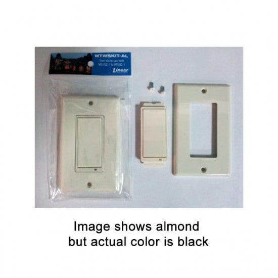GoControl WTWSKIT-BK WS, Wt 4 PC Trim Kit Black, 1 ea
