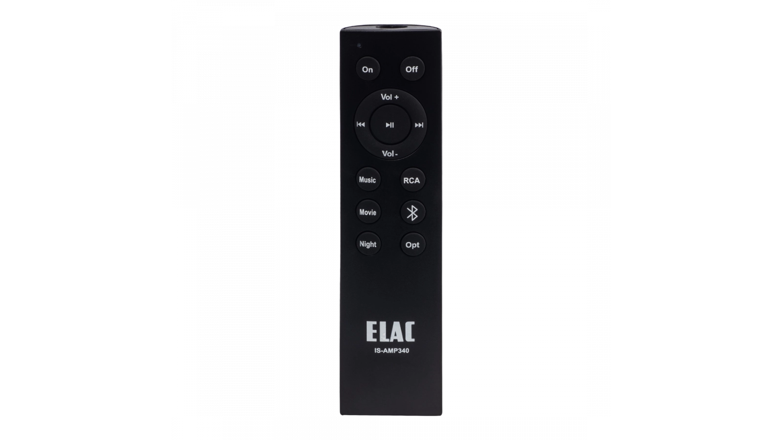 Elac IS-AMP340-BK Integrated 3 x 40W Amplifier with Dolby Digital - Black, Each