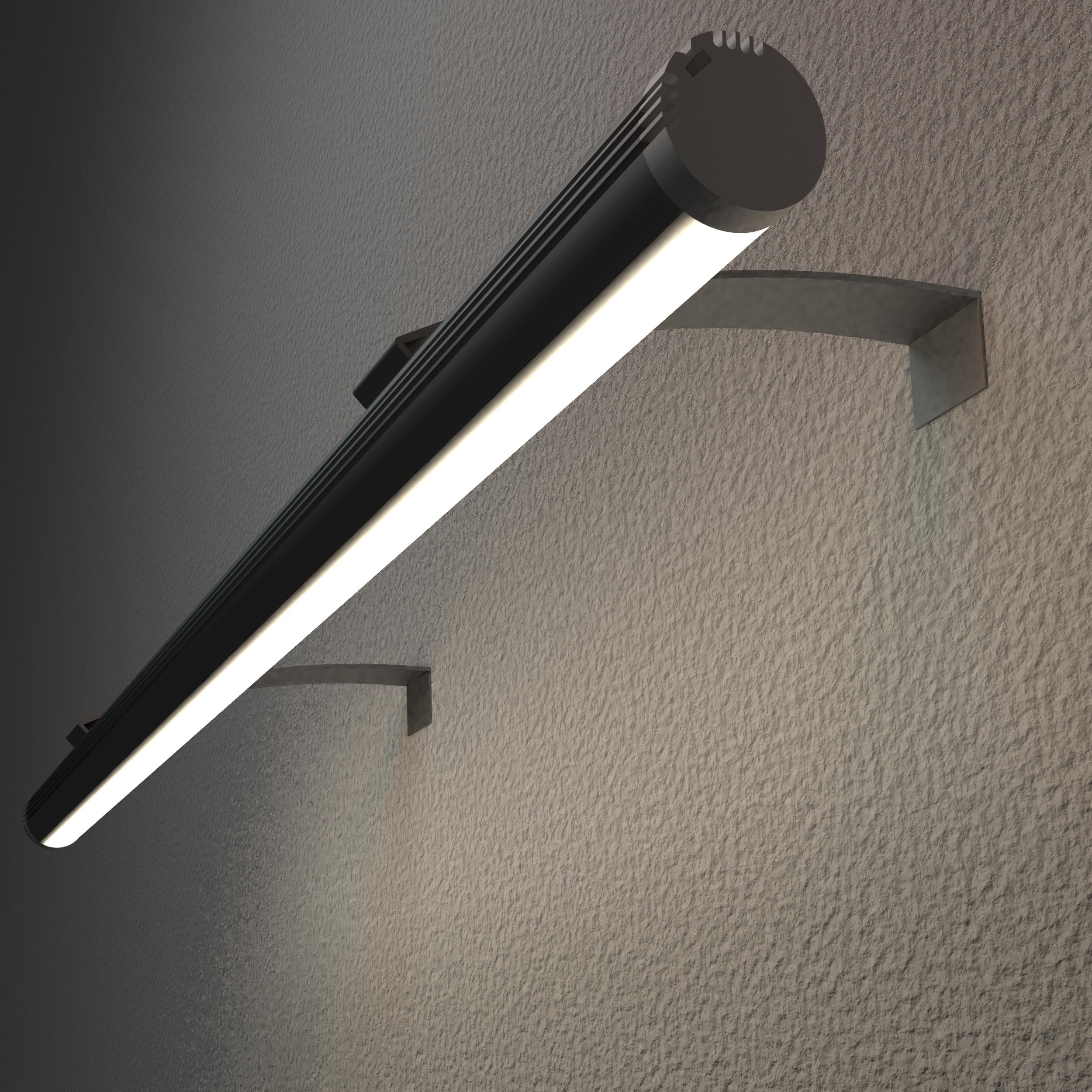 Diode Channel Bundle, ART ROD, Accessory Pack, 2 art lighting brackets