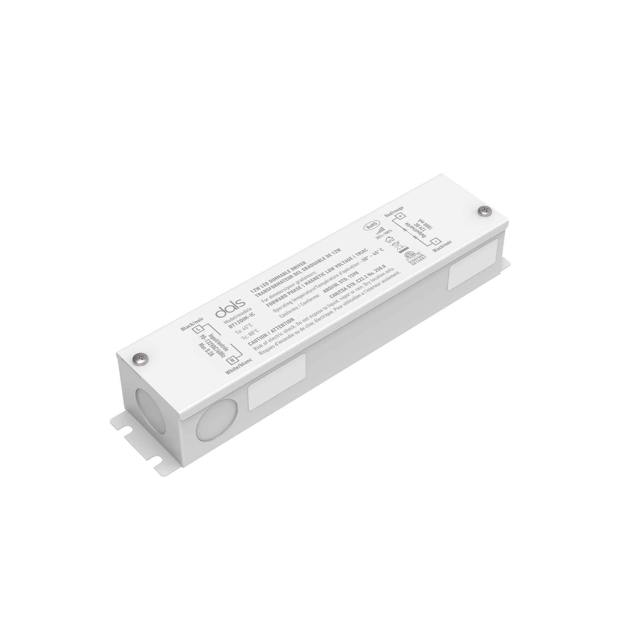 DALS BT12DIM-IC 12W dimmable hardwire driver