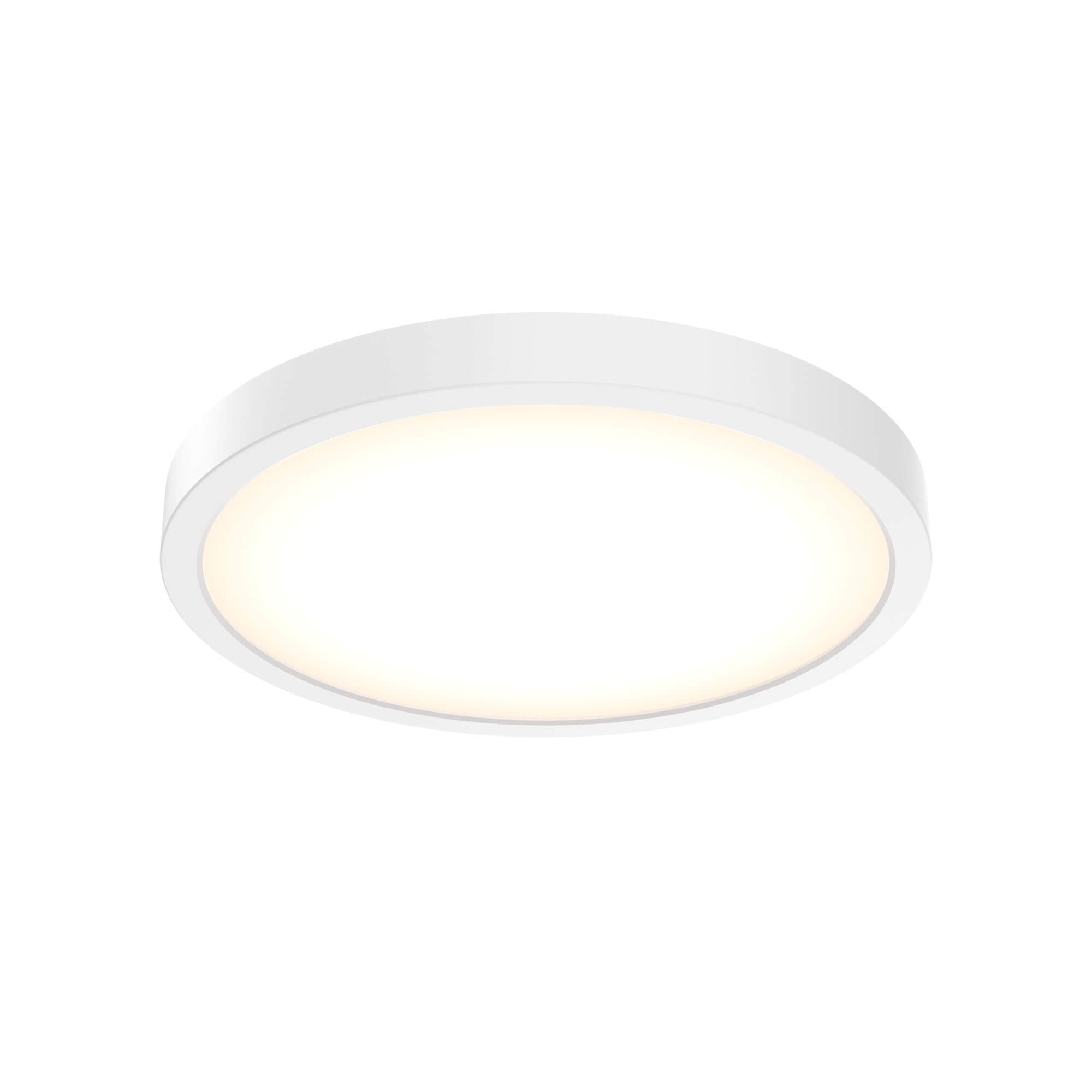 DALS CFLEDR10-CC-WH Round LED flushmount
