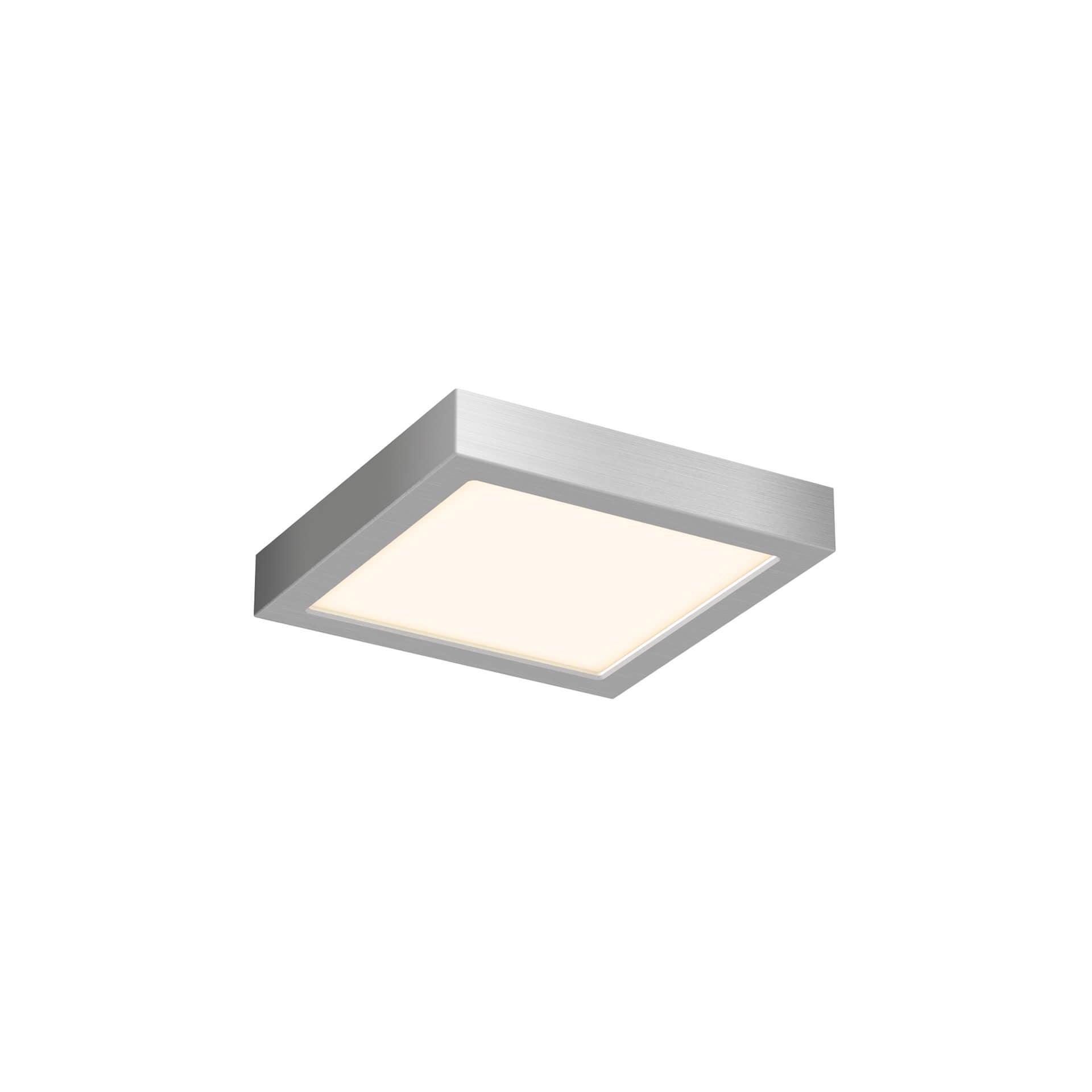 DALS CFLEDSQ06-CC-SN Square LED flushmount