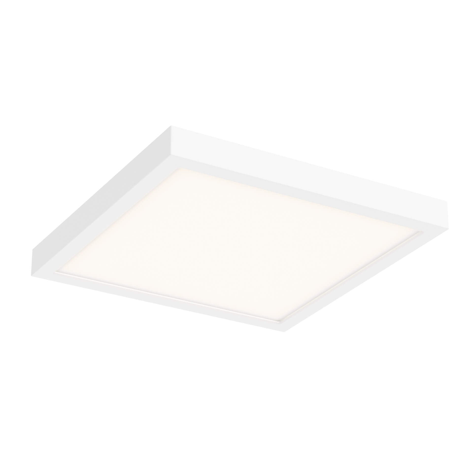 DALS CFLEDSQ10-CC-WH Square LED flushmount