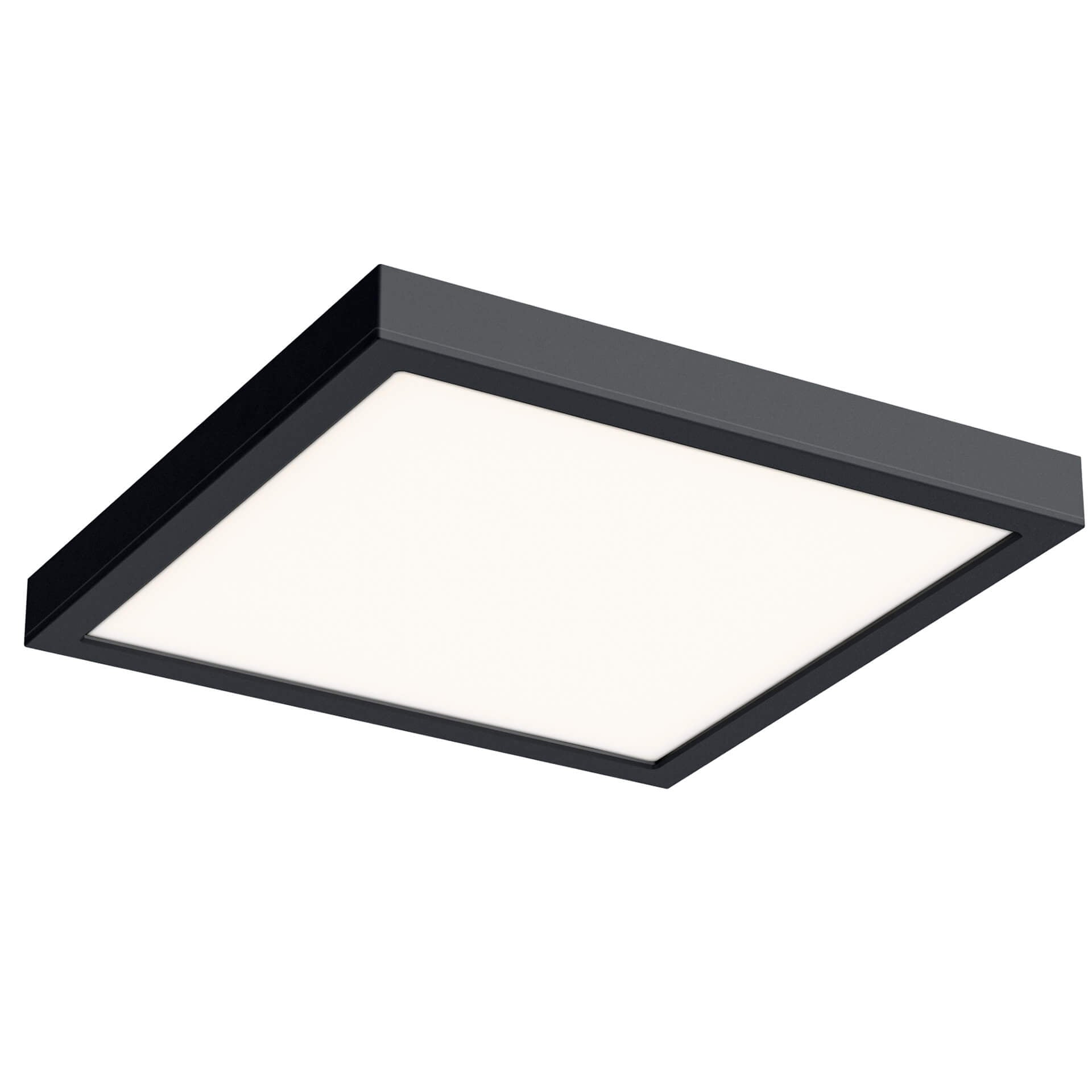 DALS CFLEDSQ14-CC-BK Square LED flushmount