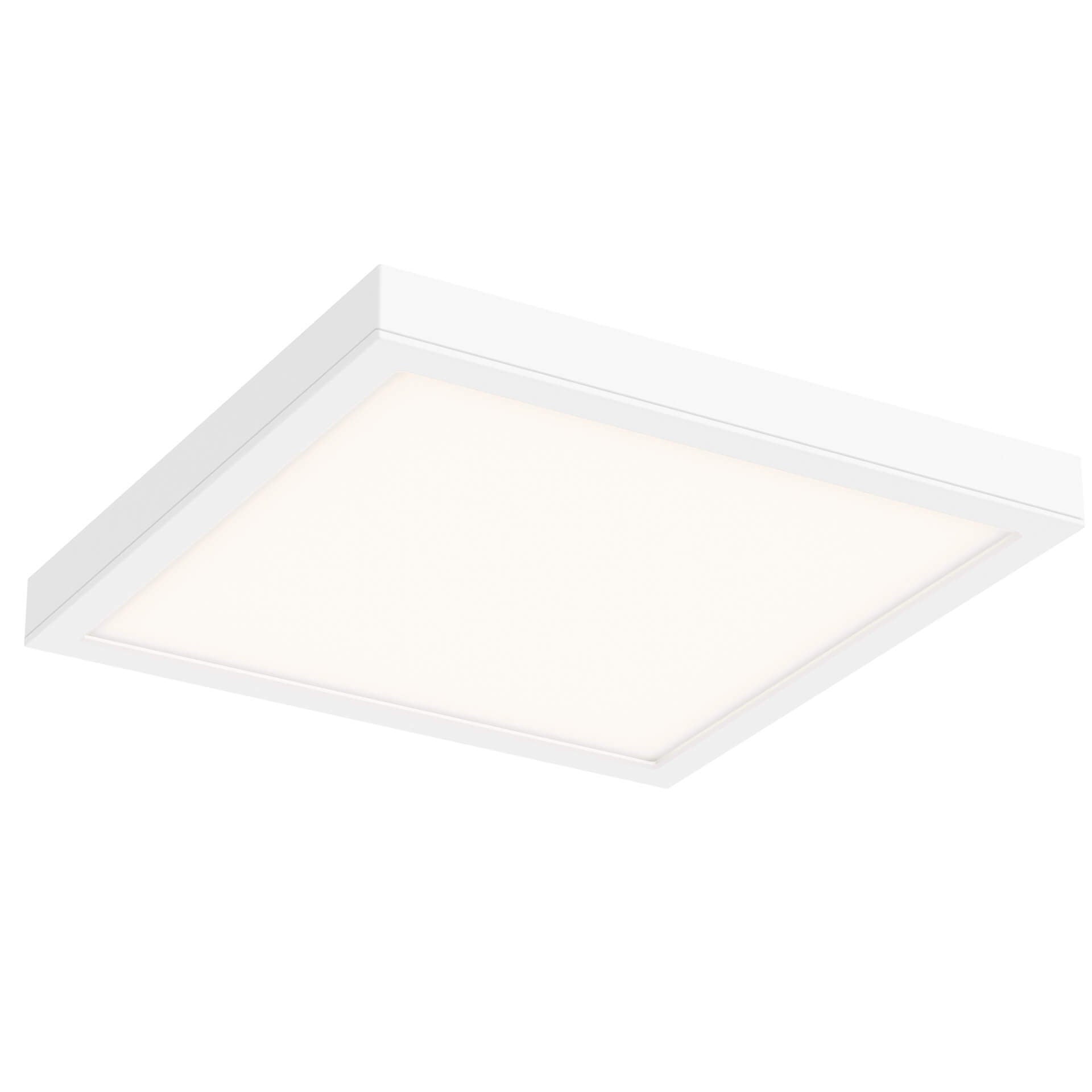 DALS CFLEDSQ14-CC-WH Square LED flushmount