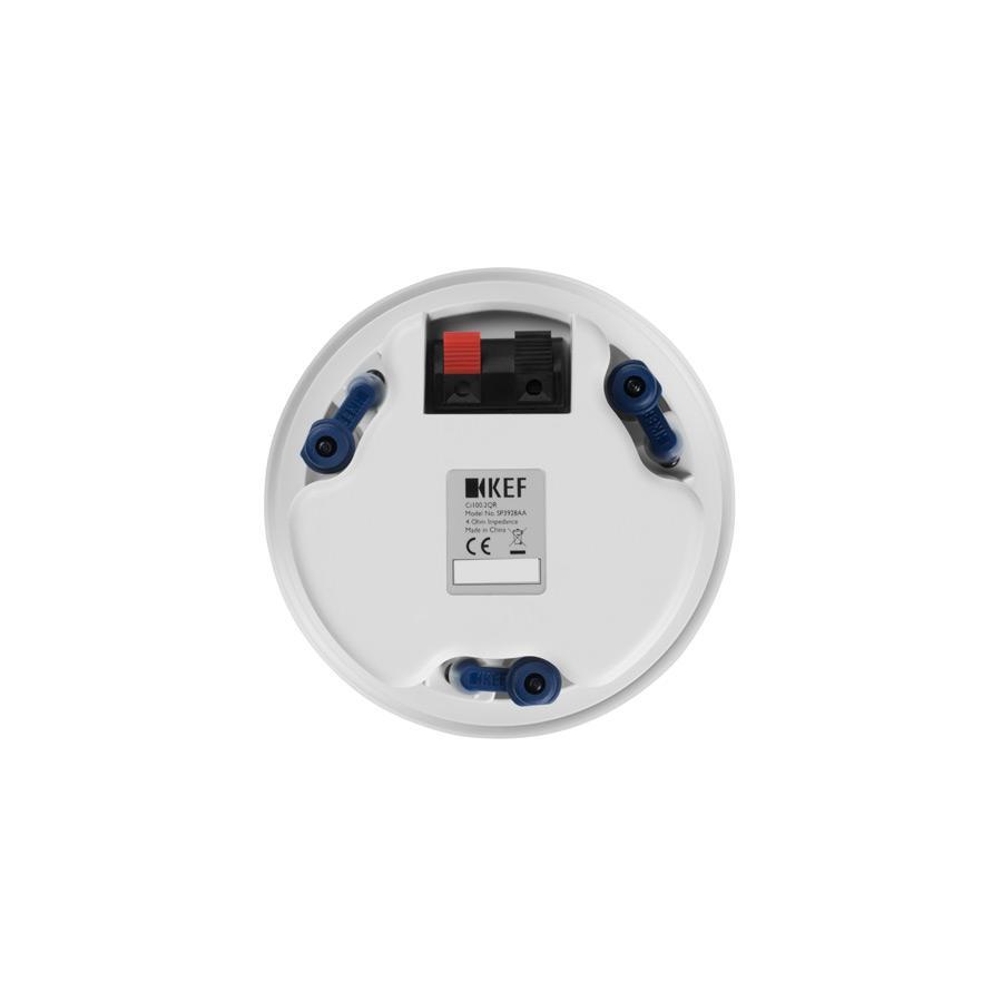 Kef Ci100.2QR Uni-Q 3" Round Speaker White, Each