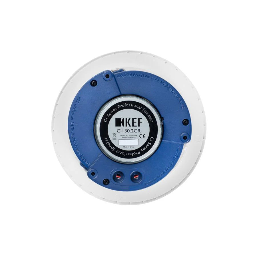 Kef Ci130.2CR C Series 5.25" Round Speaker White , Each