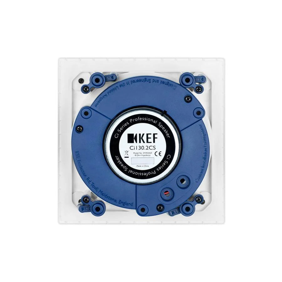 Kef Ci130.2CS C Series 5.25" Square Speaker White , Each