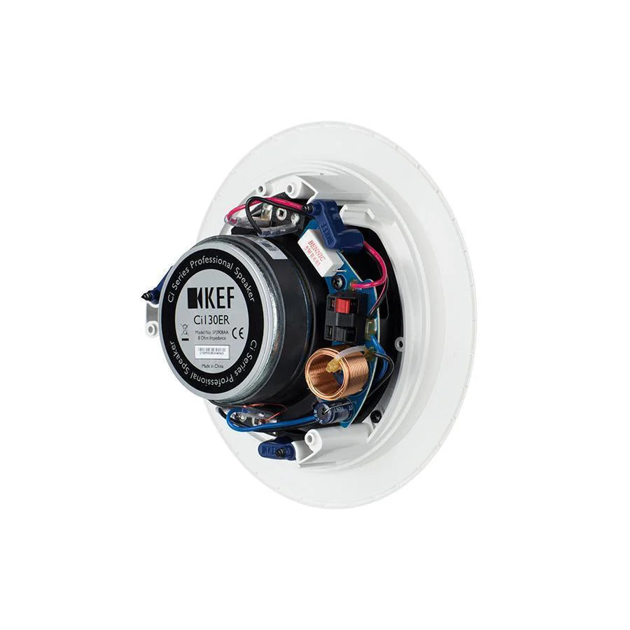 Kef Ci130ER E Series 5.25" Round Speaker, Pair