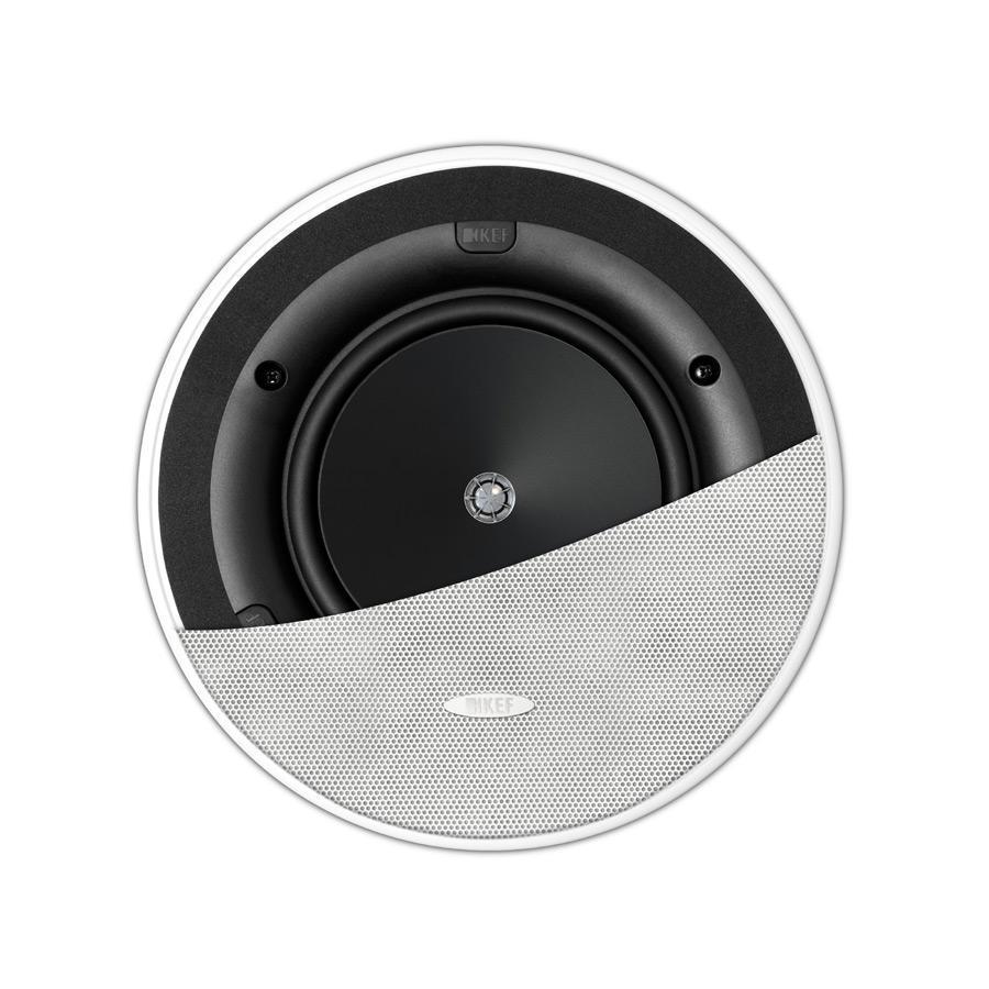 Kef C Series 6.5" In-Ceiling Round Speaker White Ci160.2CR , Each