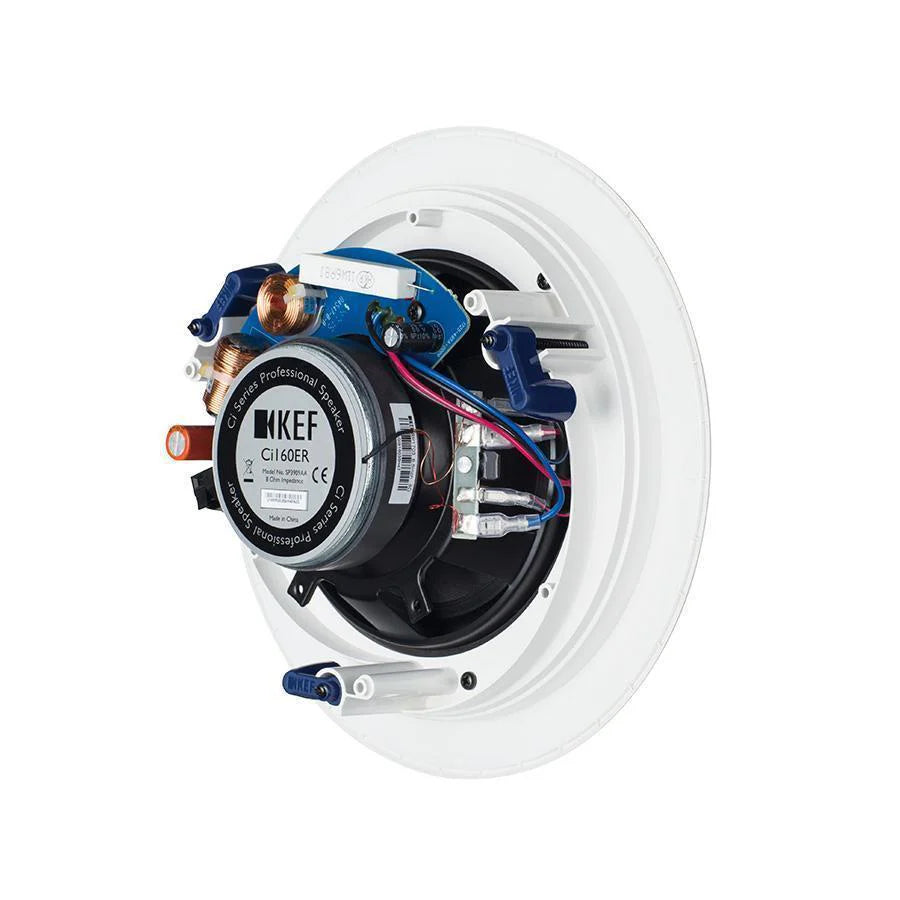 Kef Ci160ER E Series 6.5" Round Speaker, Pair
