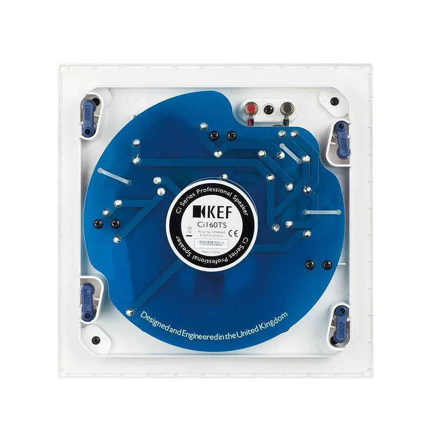 Kef Ci160TS T Series Thin 6.5" Square Speaker, Each