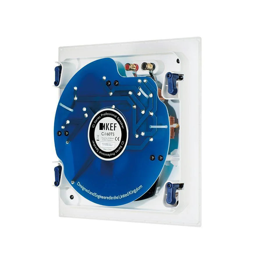 Kef Ci160TS T Series Thin 6.5" Square Speaker, Each