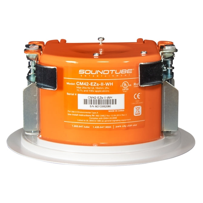 SoundTube CM42-EZS-II 4" 2-way In Ceiling Speaker with Short Can