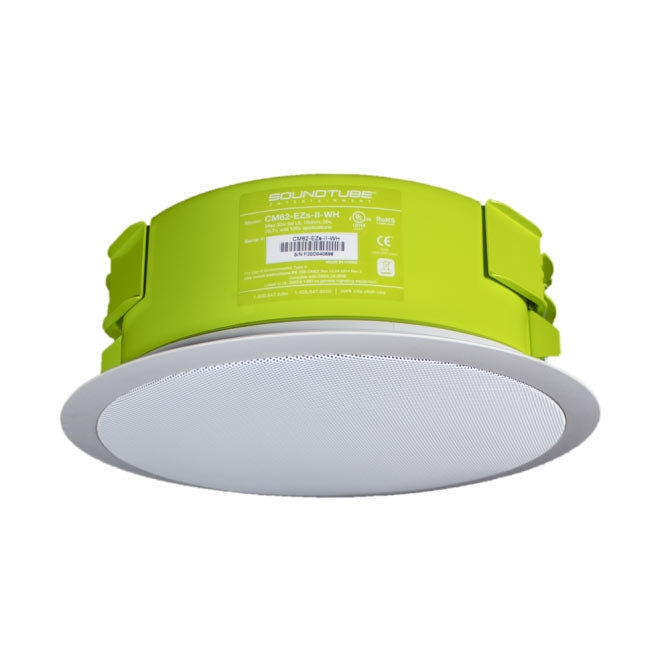 SoundTube CM62-EZS 6" 2-way In Ceiling Speaker in Black with a Short Can