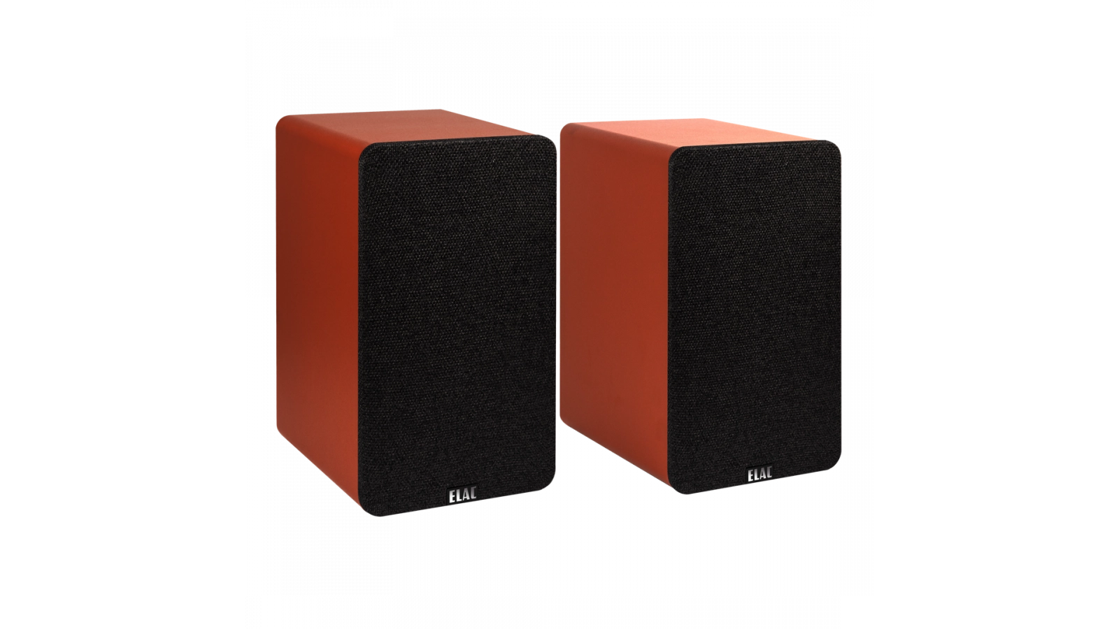 Elac 4.5" Debut ConneX Powered Monitor Speakers - Orange, Pair